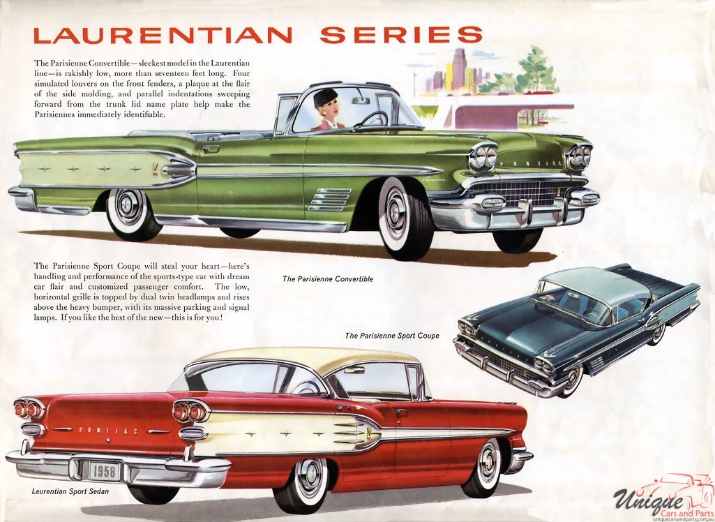 1958 Canadian Pontiac Brochure Page 7